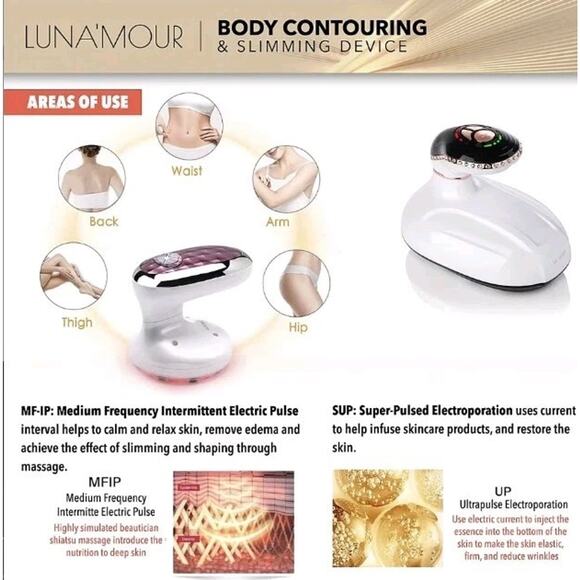 Luna'mour 5-in-1 MFIP Body Contouring, Slimming Fat Cellulite Burner NEW SEALED - Picture 2 of 9